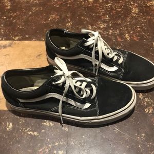 Black old stool Vans sz 11